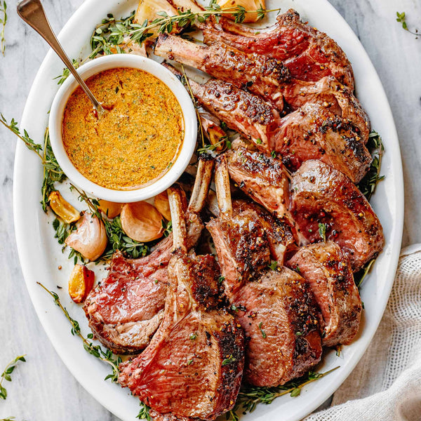 Tasmanian Frenched Lamb Rack (Approx.  1.5Kg)